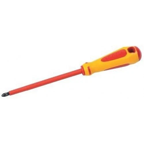 Tournevis Samsoforce Pozidriv isolé 1000V - pour électricien - PZ0 SAM OUTILLAGE - Photo 1/1