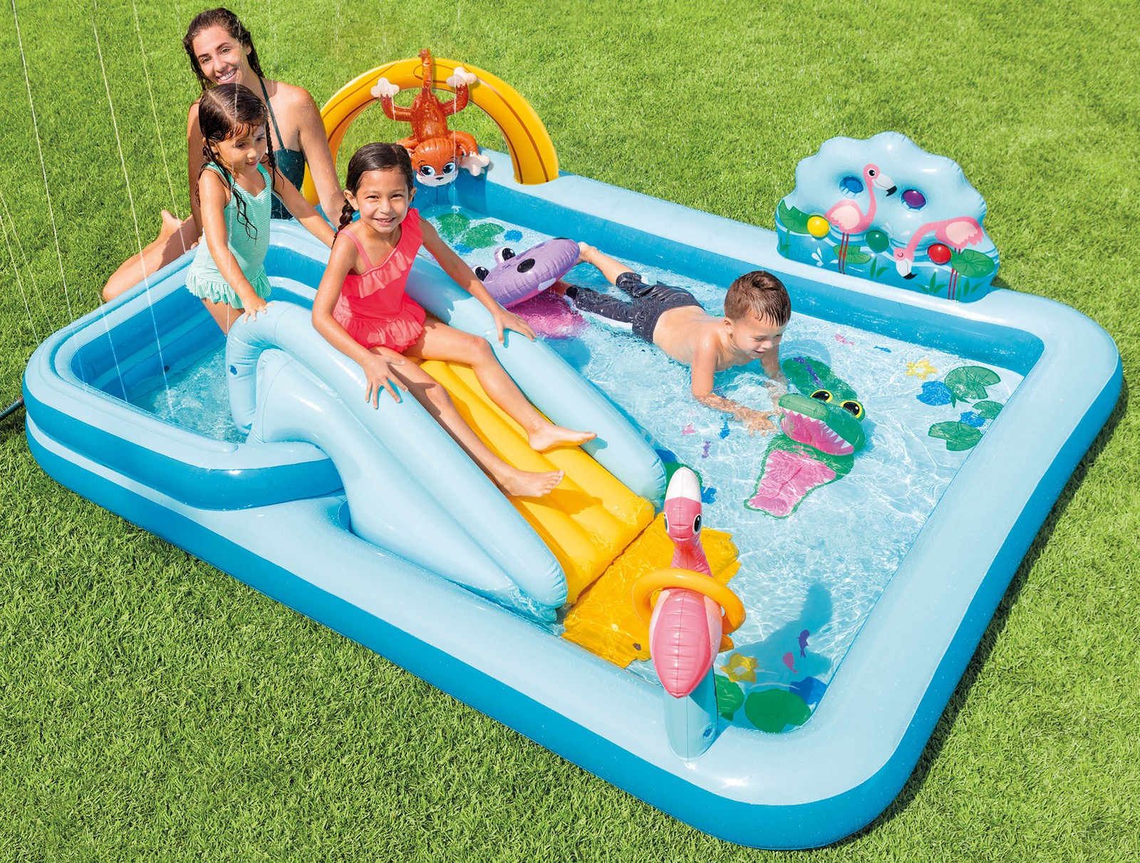 Intex 57161NP Jungle Play Center 244x198 - Offerta Piscina per Bambini