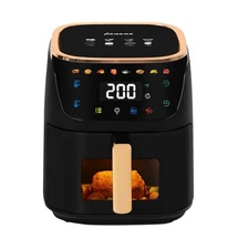 Panana 8QT Large Air Fryer Compact, 8 Preset Menus Airfryer, One-To... Fast Ship