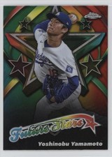 2025 Topps Chrome Future Stars Yoshinobu Yamamoto #FS-6 12zi