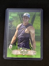 🔥Christian Yelich 2025 Topps Stadium Club #171 Lime Green SP Brewers