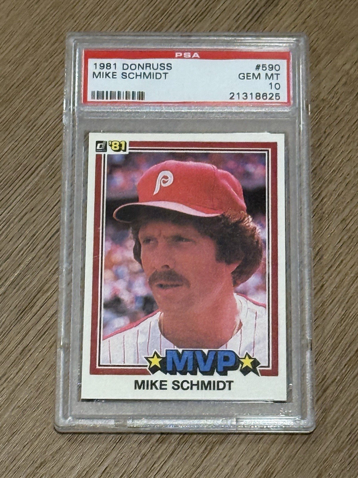 1981 Donruss - Mike Schmidt #590 HOF psa 10