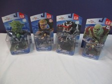 Lot Of 4 Disney Infinity 2.0 Figures Venom Green Goblin Hawkeye Drax New