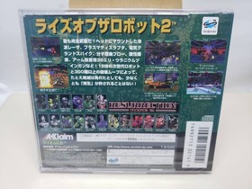 SS Rise of the Robots 2 Acclaim Sega Saturn