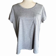 Camiseta deportiva Outdoor Research Chain Reaction para mujer S/S gris M atletismo