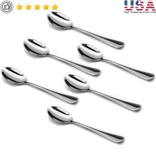 Stainless Steel Coffee Spoons Small Utensils Tea Dessert Baby Shower Gifts New