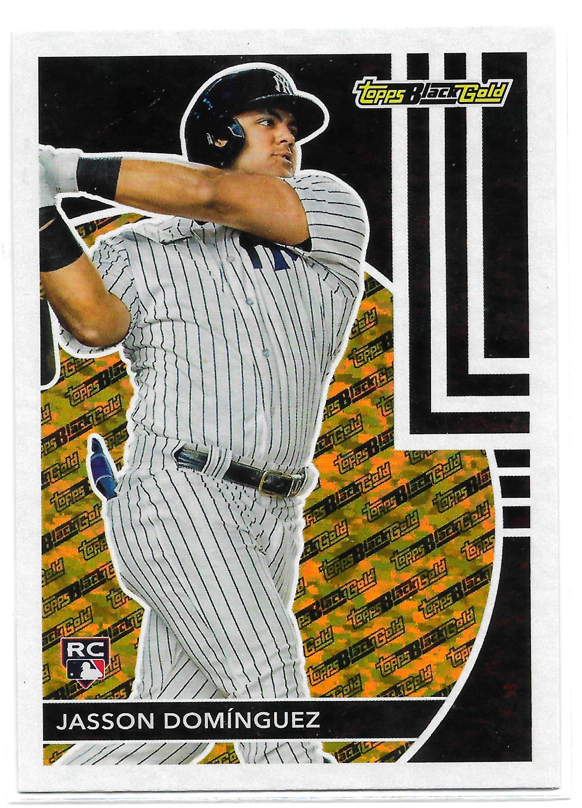 2024 Topps Update Series - Topps Black Gold Jasson Dominguez #BG-7 (RC)