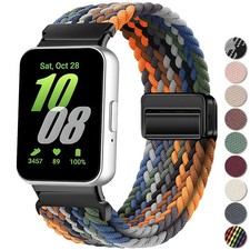 Magnetic Buckle Strap for Samsung Galaxy Fit 3 Accessories Sport Nylon Watchband