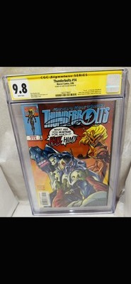 Thunderbolts #14 CGC SS 9.8 Kurt Busiek Creator Signed Pop 1 Marvel 1998 MCU