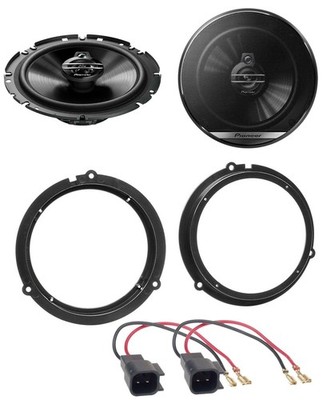 Pioneer 3-Way 300 Watt 16.5 cm Speakers for Ford Fiesta Focus Ka Door Front He