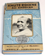 Hardcover Sports Book Knute Rockne All American Harry A Stuhldreher 1931