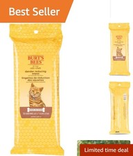 Travel-Friendly Cat Grooming Wipes 50 Count, Fragrance-Free and pH Balanced