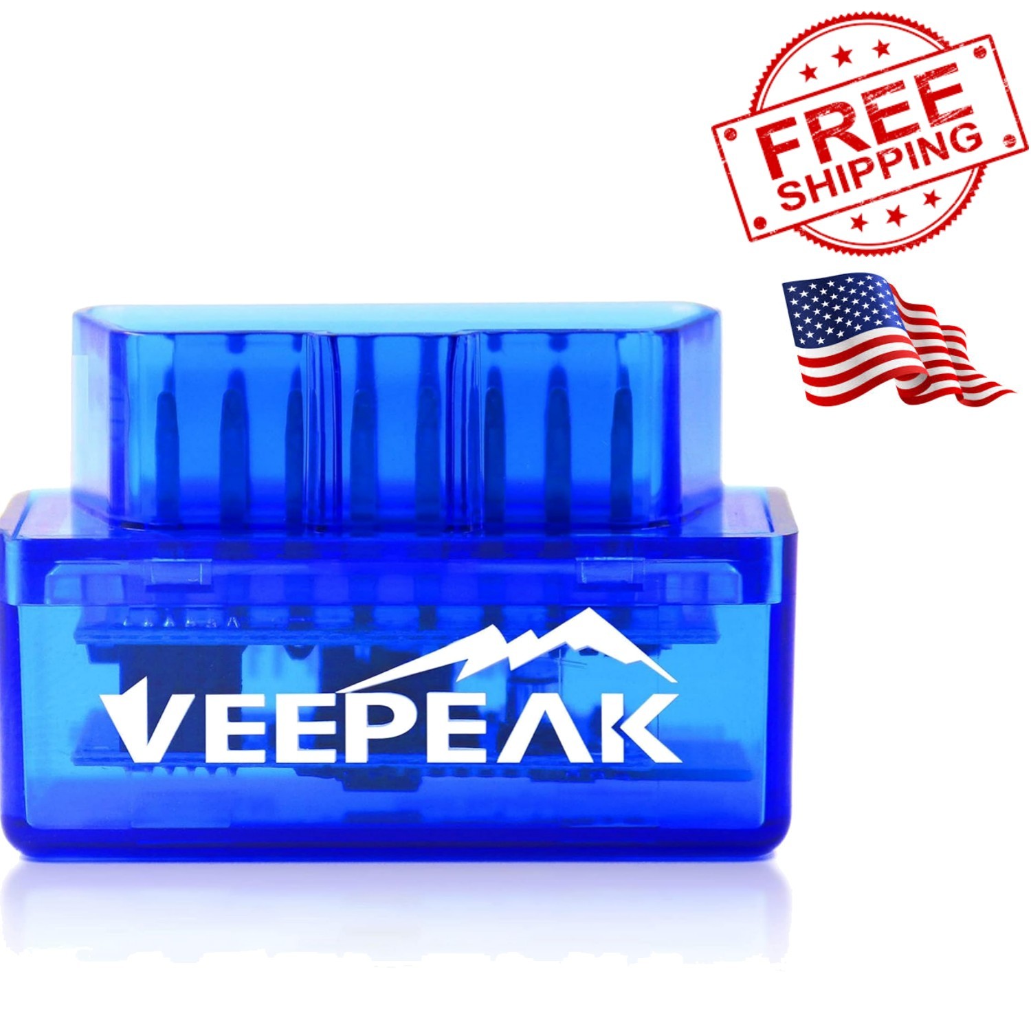 Mini Bluetooth OBD II Scanner Auto Check Engine Light Code Reader Car OBD Dia...-image