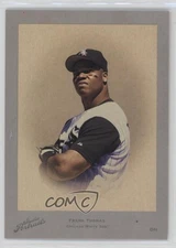 2005 Donruss Studio Portraits Studio White /50 Frank Thomas #SP-35 HOF