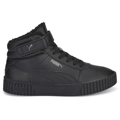 PUMA Carina 2.0 Mid Wtr Lace Up  Womens Black Sneakers Casual Shoes 38585201
