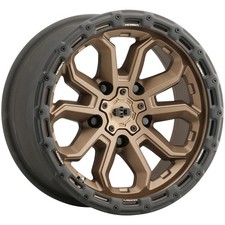 20x10 Vision 405 Korupt 5x55x127 -25 Bronze Wheels Rims Set4 78.1