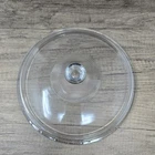 Pyrex 624 C Replacement Lid 8.75" Round Clear Glass Casserole 2 QT