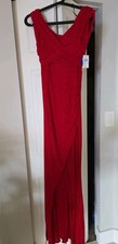Windsor Women's Long Dress, Red, Size Large, D19822