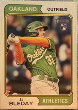 2023 Topps Heritage High Number - JJ Bleday #647 (RC)