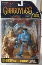 Vintage Gargoyles Deluxe Battle Doubles Minotaur Goliath Action Figure (62D)
