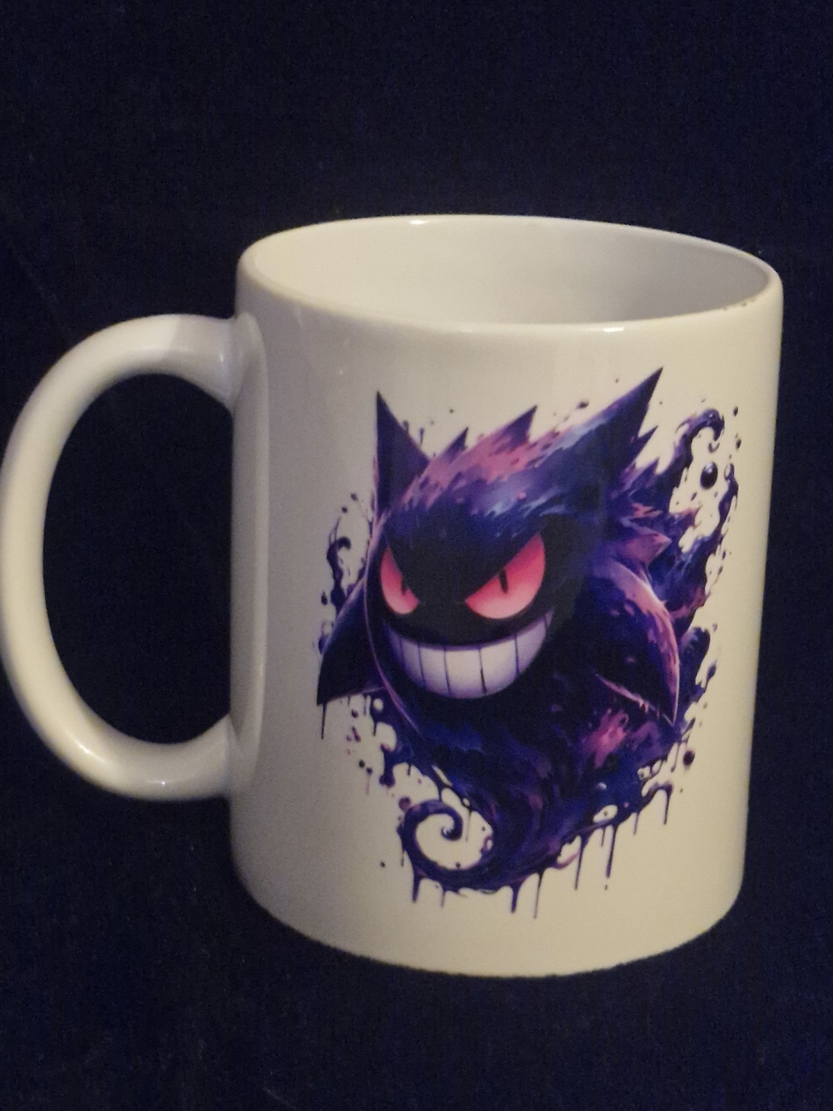Nueva Taza Gengar Pokemon Gastly Evolution Cerámica Taza de Café
