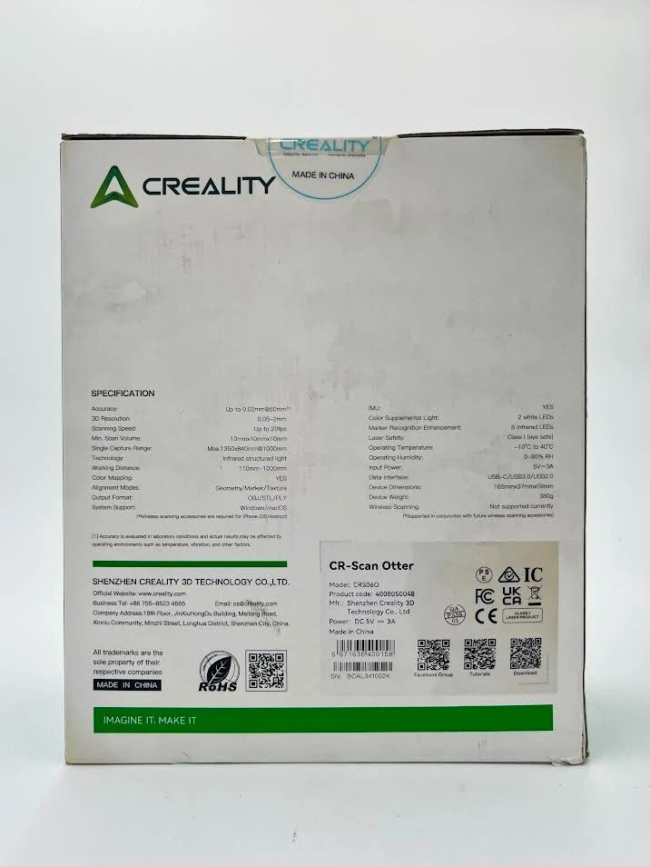 Creality CRS06O Handheld 3D Scanner CR-Scan Otter for 3D Printing - Image 3 of 4
