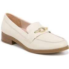 LifeStride Womens Sonoma Faux Leather Slip-On Loafers Shoes BHFO 2572