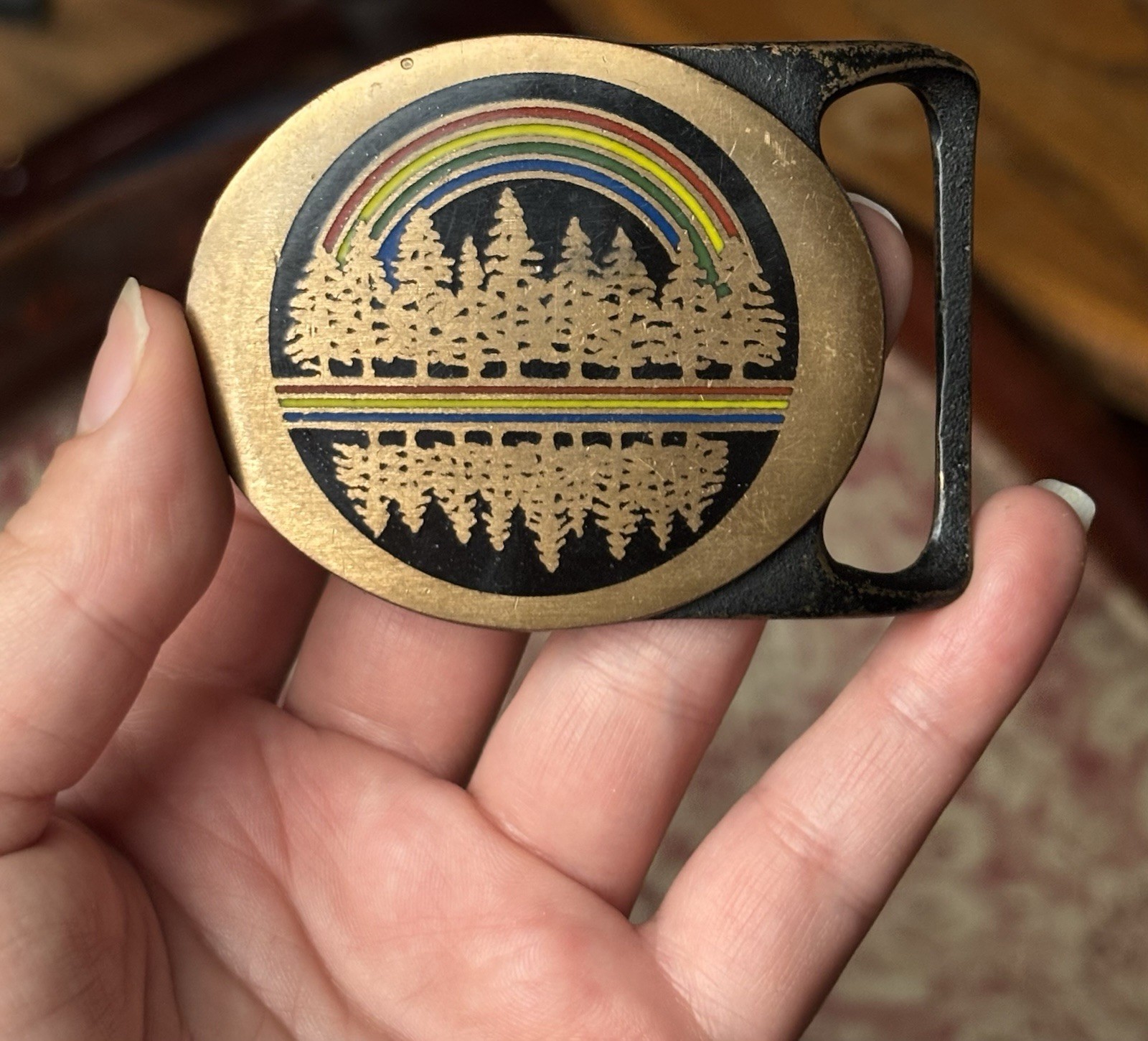 Vintage Tech Ether Guild Inc Solid Brass Echo Rai… - image 3