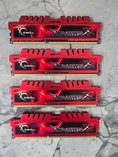 G.SKILL Ripjaws X 16GB 4x4GB 4 GB DDR3-1600 PC3-12800 240-Pin DIMM