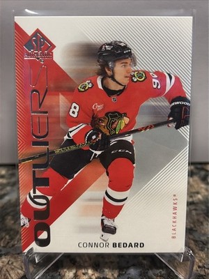 2025-26 SP Authentic Outliers O-4 CONNOR BEDARD Chicago Blackhawks