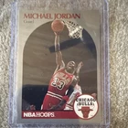 1990-91 NBA Hoops Michael Jordan #65 Chicago Bulls Basketball Card Base Set