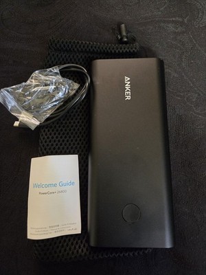 Anker PowerCore+ 26800 Power Bank Portable Charger Black w/ Quick Charge 3.0