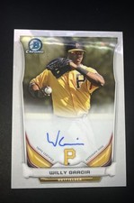 2014 Bowman Chrome - Prospect Autographs Willy Garcia #BCAP-WG (AU, RC)