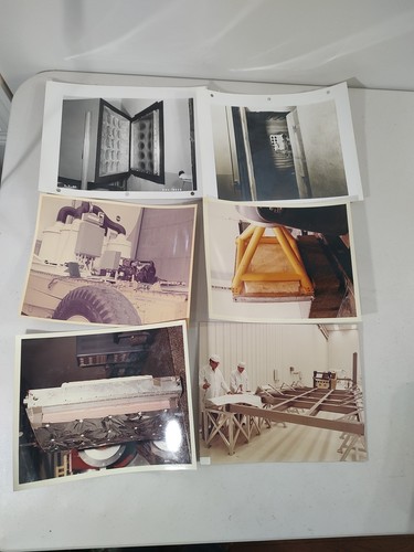 6 Official NASA Engineer Behind The Scenes Photos Rare 1967-1971 Kodak Test
