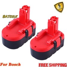 2x For Bosch 18v Battery 4.8ah Bat025 Bat026 Bat160 Bat180 Bat181 Bat189 Gds Gsb 2x For Bosch 18v Battery 4.8ah Bat025 Bat026 Bat160 Bat180 Bat181 Bat189 Gds Gsb