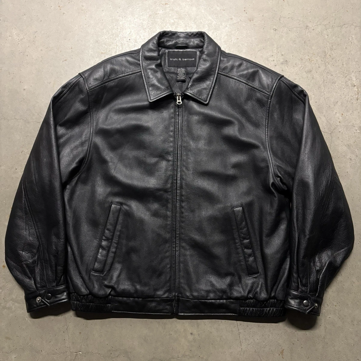 Croft & Barrow Leather Jacket products for sale | eBay