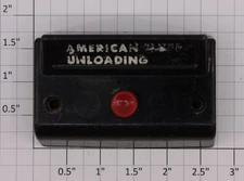 American Flyer XA10961-U S Gauge "Unloading Car" Control Button