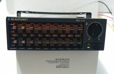 Vintage Blaupunkt Graphic Equalizer Retro EQ Car Stereo BMW E30 Porsche 944 911