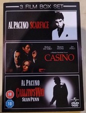 DVD Casino - Scarface - Carlitos Way - FSK18 