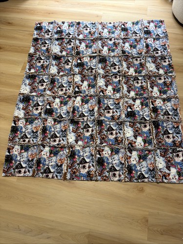 Patched Cat Blanket