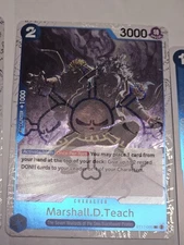 One Piece - Marshall D Teach Pirate FOIL - PRB02 Premium The Best