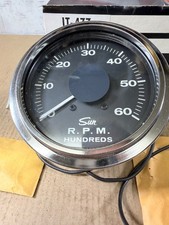 Chevy Ford Mopar Nos Vintage Sun Tachometer 6000 Rpm