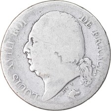 [#855656] Munten, Frankrijk, 2 Francs, 1823, Bayonne, ZG+, Zilver