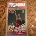 1993 Topps Stadium Club Beam Team MICHAEL JORDAN Card #4 Graded PSA 5 Bulls HOF