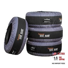 Seasonal Tire Tote  Spare Tire Cover  One Size Regular Tire Totes - 4 Pack