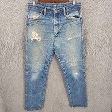 VTG Wrangler Jeans Mens 34x34 (Fits 31x33) 13...