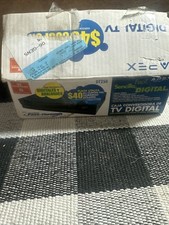 Apex Digital TV Converter Box DT250 Black Remote Cable Local Channels