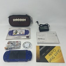 Sony PSP 2001 Madden Edition Blue Console Handheld Playstation Portable System