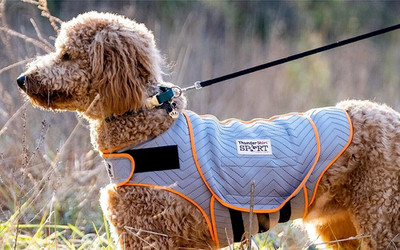 Thundershirt  Dog Anxiety Jacket Platinum Angstjacke Beruhigung Sport Gr. L