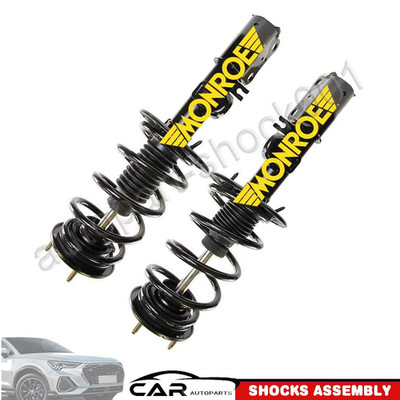 Front Quick-Struts Springs 2X Set Monroe For 2013-2019 Ford Flex Lincoln MKT_SU